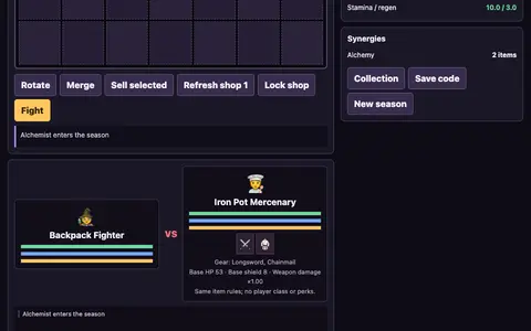 Backpack Arena: Hundred Forges Season