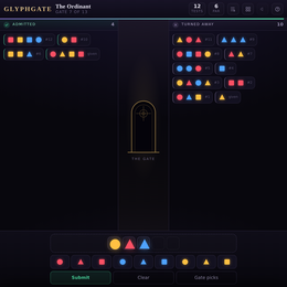 Glyphgate — a deduction game about laws you have to discover