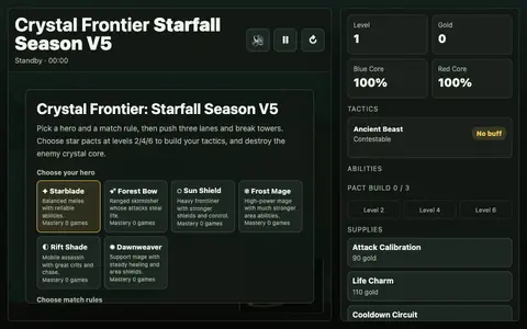 Crystal Frontier: Starfall Season
