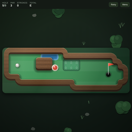 Nine Holes — procedural minigolf you can ace