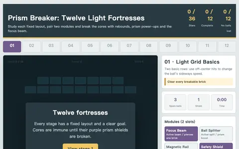 Prism Breaker: Twelve Light Fortresses