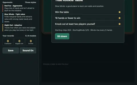 River Night: Texas Hold'em Tour