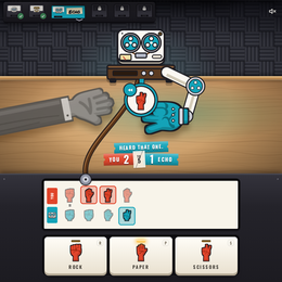 Tells: Rock Paper Scissors Against Six Machines