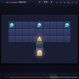 Selfsame — a puzzle game about cooperating with your past selves