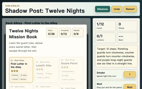 Shadow Post: Twelve Nights