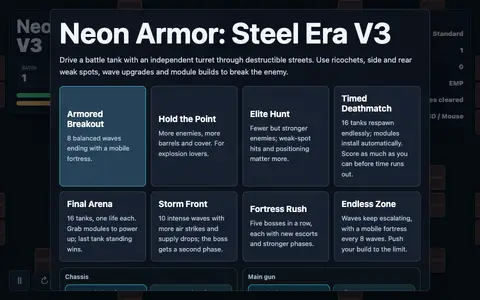 Neon Armor: Steel Era